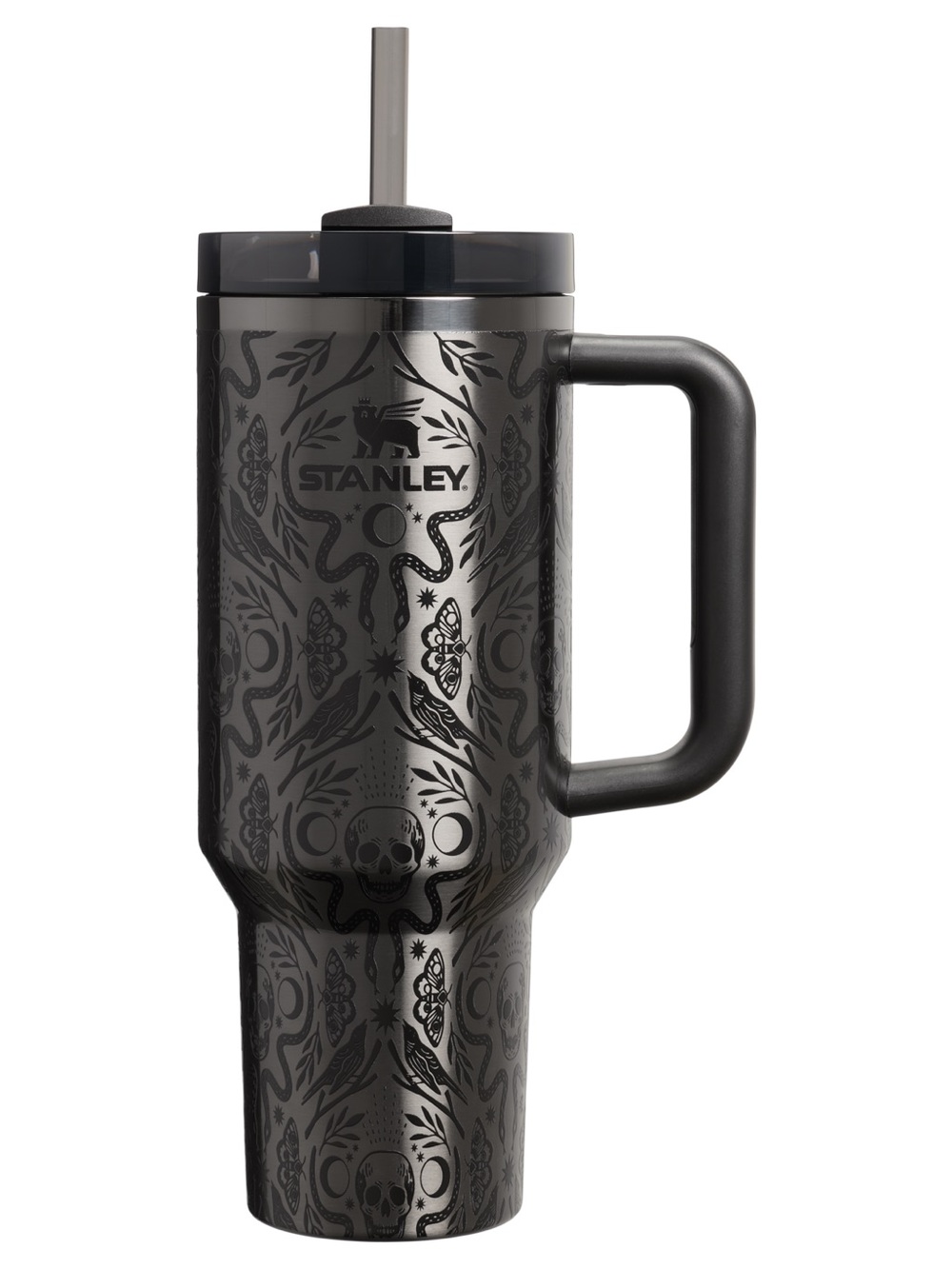 The Halloween Quencher ® H2.0 FlowState™ Tumbler | 40 OZ - Deadly Damask